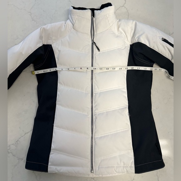 Obermeyer White Ski Duck Down Jacket  Size 4 - Picture 12 of 15